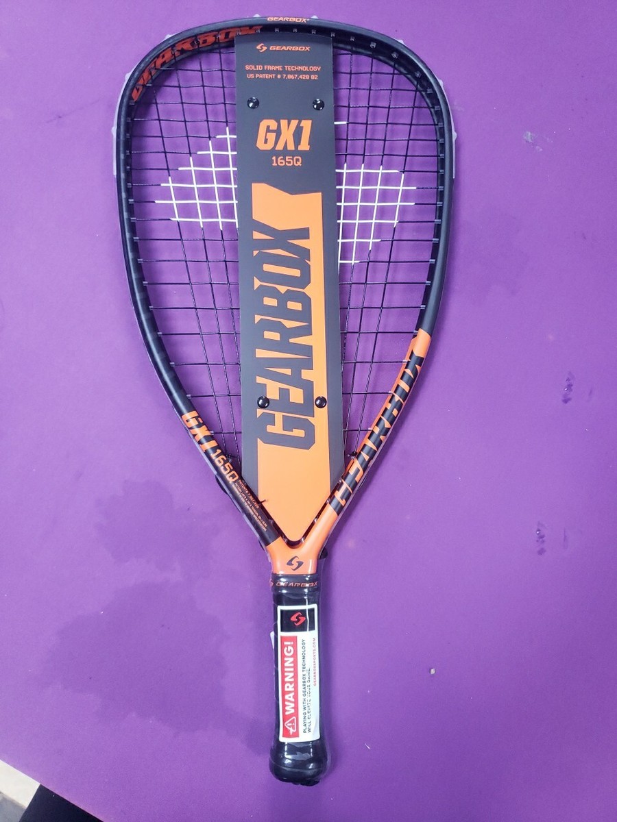 re.golith  Gearbox GX1 165 Teardrop (Green) Racquetball Racquet (30R01