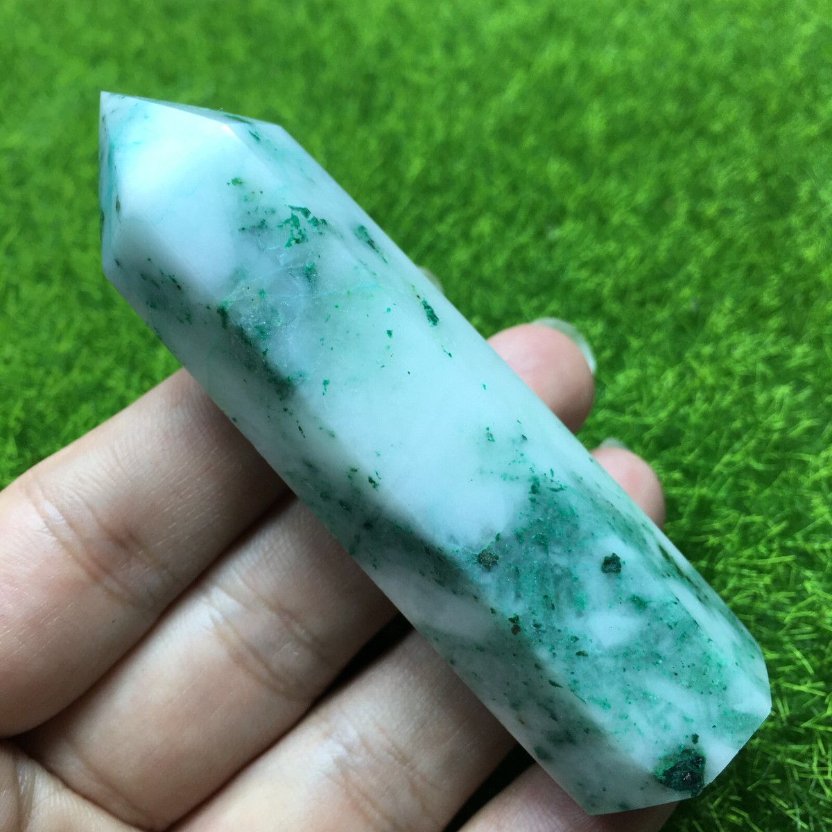 WGPHD Salute E Famiglia Bellissima Phoenix Natural Pinex Pine Obelisk Point Quartz Crystal Rod Healing Natural Crystal Reiki Healing - Foto 3