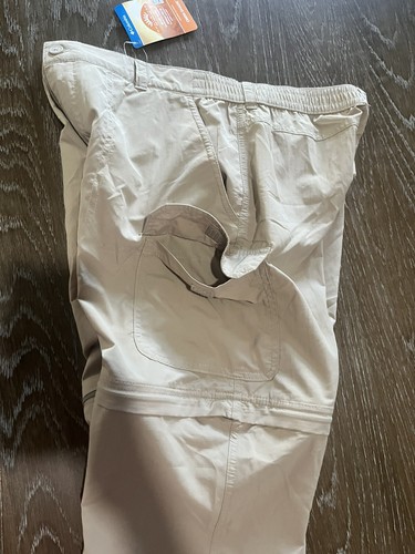 Hiking Boys' Silver Ridge IV Convertible Pants Tan/Khaki Size Youth XL (18/20) - Picture 11 of 17