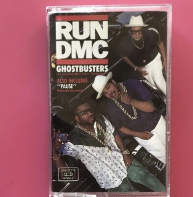 Run-D.M.C. - Ghostbusters Cassette Maxi Single Hip Hop Soundtrack 1989 Rap DMC x