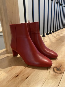 mango red boots