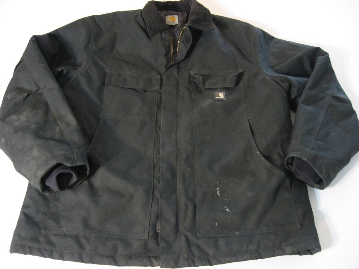 Carhartt Men's Quilted Lined Jacket C55 BLK XL | eBay Carhartt Men's Quilted Lined Jacket C55 BLK XL | eBay