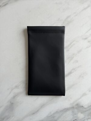 PU Leather Glasses Case — Spring-Close Soft Pouch For Glasses, Sunglasses, Or Small Phone, Vintage Style, Made In UK