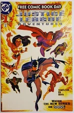 JUSTICE LEAGUE ADVENTURES #1 FREE COMIC BOOK DAY! CARTOON NETWORK! HARD TO FIND!