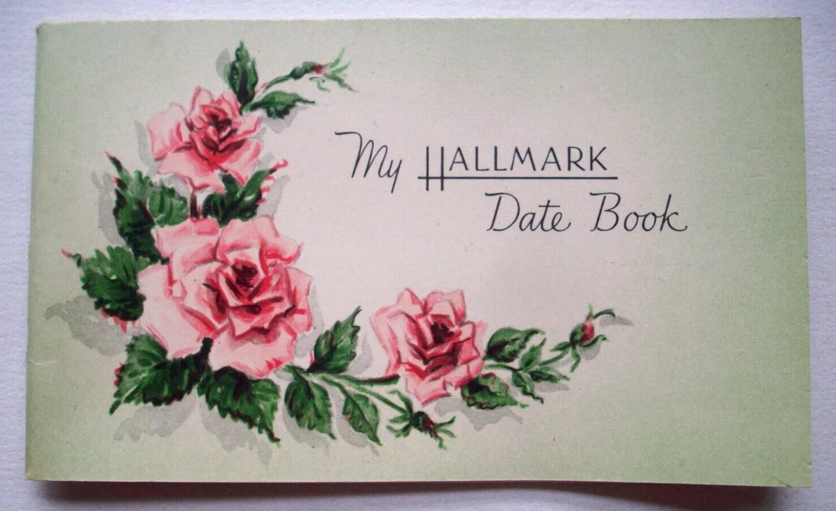 Vintage my hallmark 1948 pocket calendar datebook clean pages | ebay