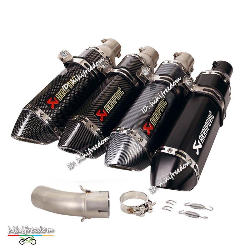 For Kawasaki Ninja ZX4R ZX4RR 2023 Slip on Muffler Tips Exhaust