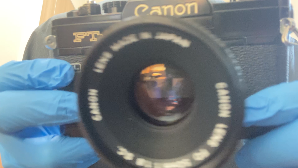 🎦 [ Exc+5] Canon FTb QL SLR Film Camera Black FD 50mm F1.8