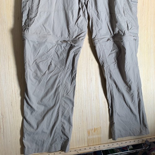 Columbia Cargo Pants Adult SIze 38X20 Brown Men's Hiking Adventure Straight Fit - Picture 5 of 12