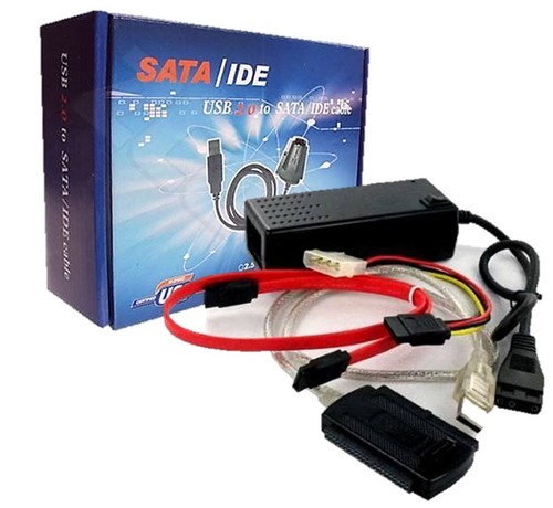 Cable Conversor IDE y Sata Disco 2.5" 3.5" KIT COMPLETO 2420 | eBay