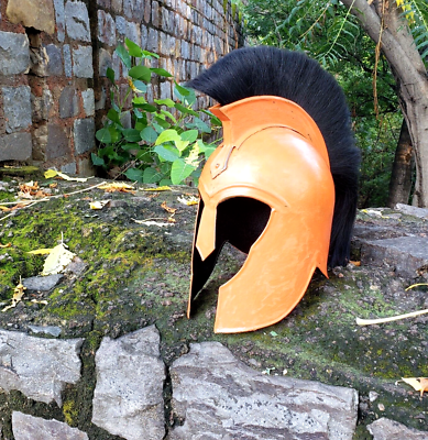 CASCO SPARTANO GRECO Medievale 300 Casco Corinzio Prop LARP Armatura... EUR 84,14 - IT - Foto 2