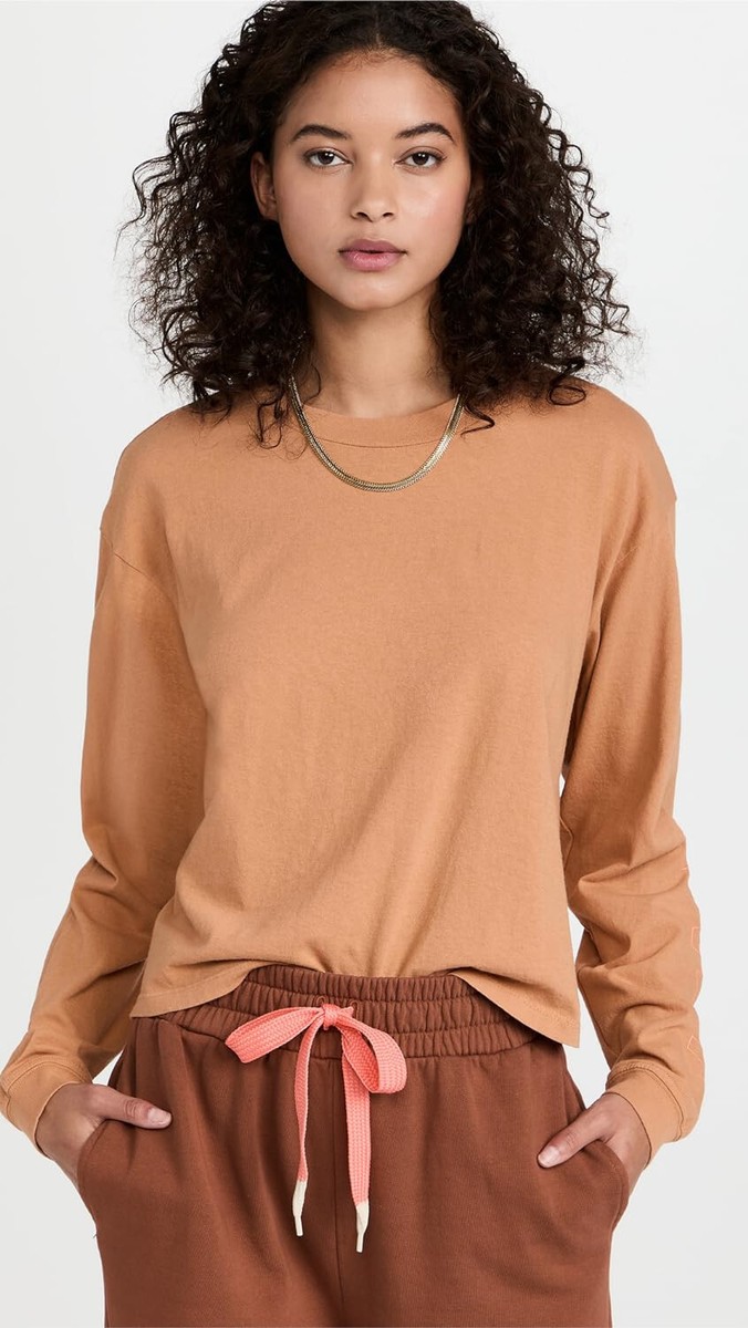 ★ DIAGONAL★ RECYCLED CROP TEE beige DA231T03BE s-l1200.jpg