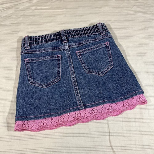 Very RARE Barbie Avenue Kid Girl Skirt Sz 5 Embroidered Magic Pegasus Unicorn I1 - Picture 11 of 12