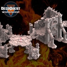 Piattaforme modulari Legione terreno scenario miniature da tavolo 28 mm Wargames