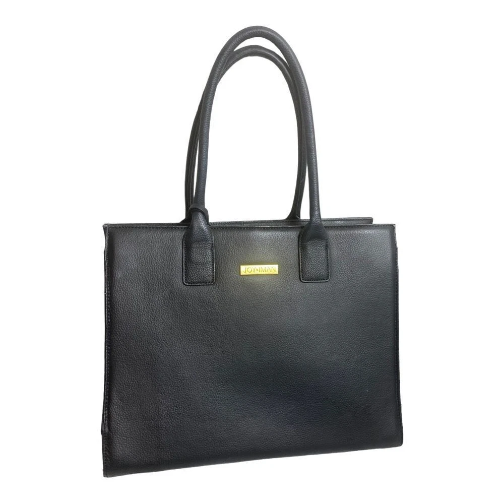 Joy and iman shop leather tote
