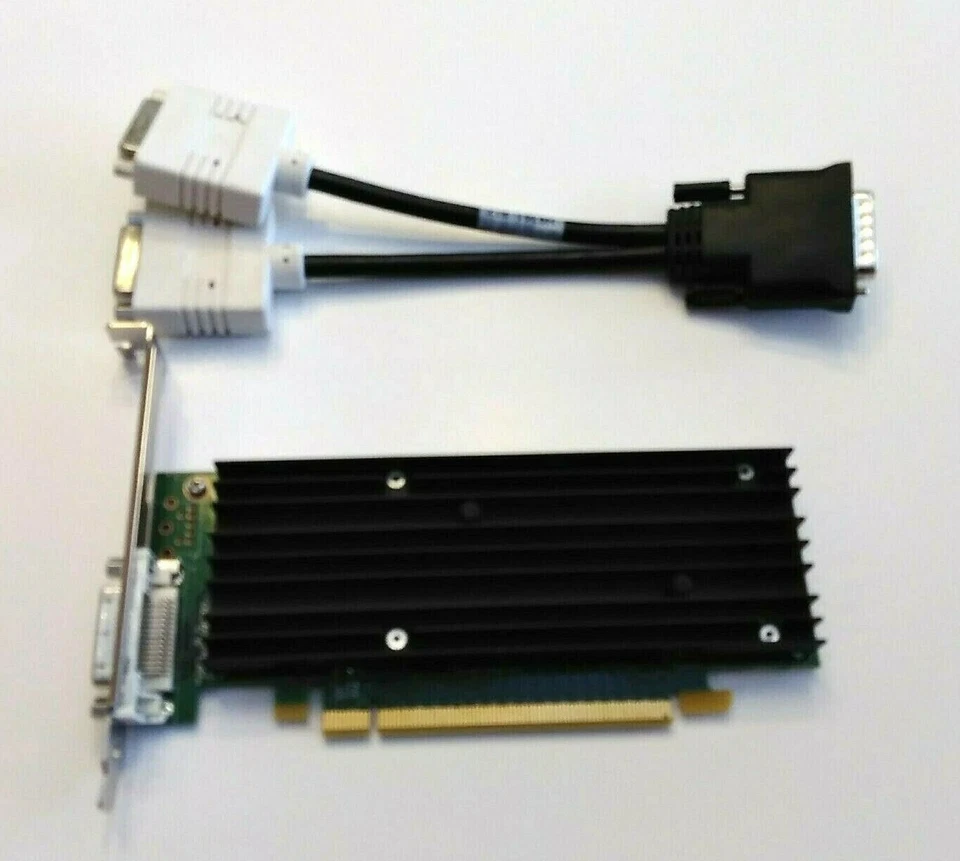 NVIDIA QUADRO NVS 290 PCI-E DMS-59 256MB VIDEO CARD WITH DMS-59 TO DUAL DVI - Image 4 of 4