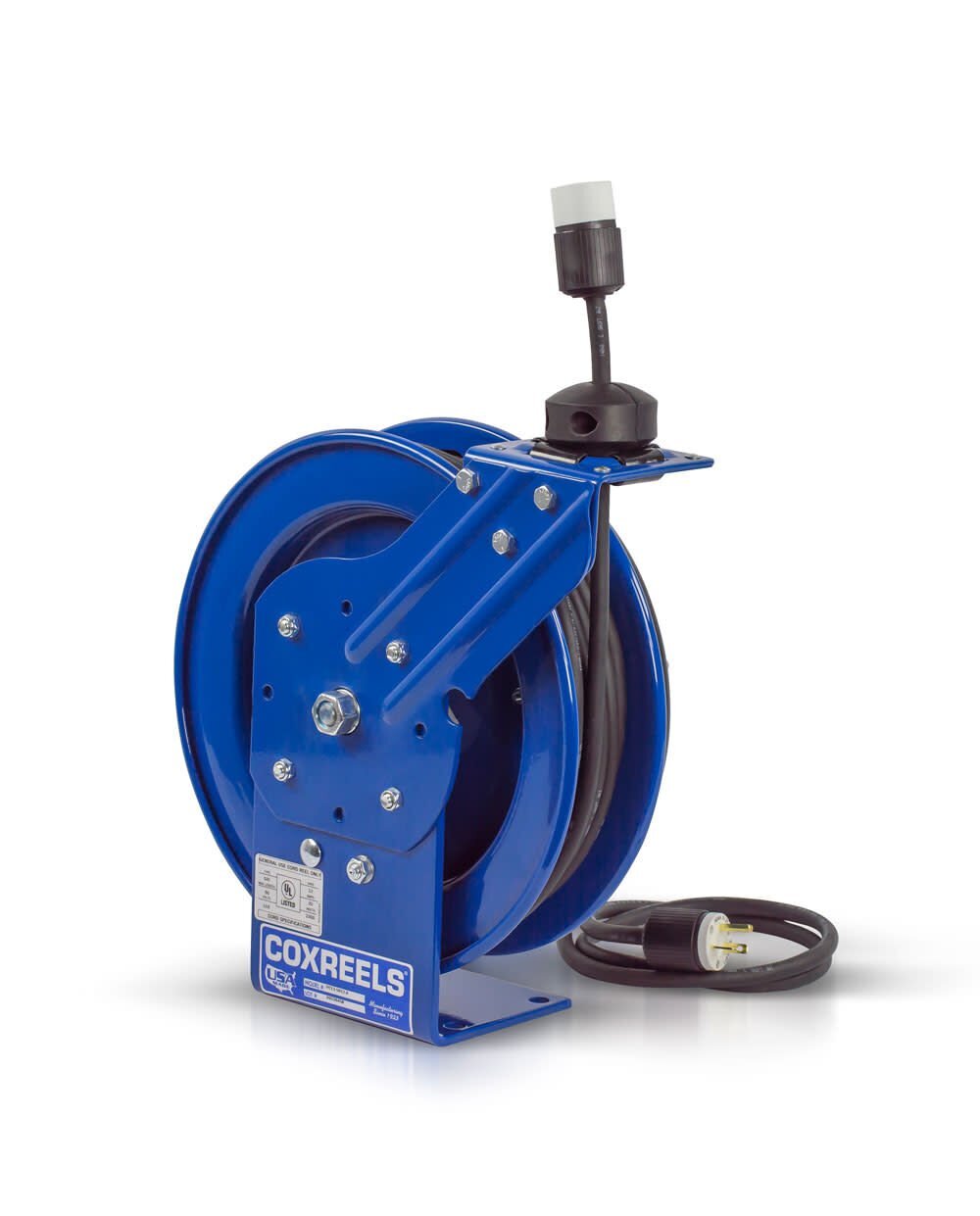 Coxreels 50-футовая катушка шнура с пружинным приводом Single Industrial Rec