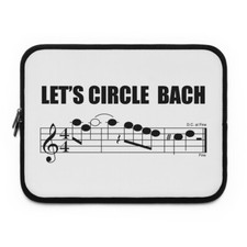Lets Circle Bach Laptop Sleeve