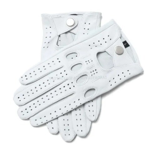 Men's Motorcycle Genuine Leather Gloves Sheepskin Gloves Fashion Women's Black - Picture 27 of 34