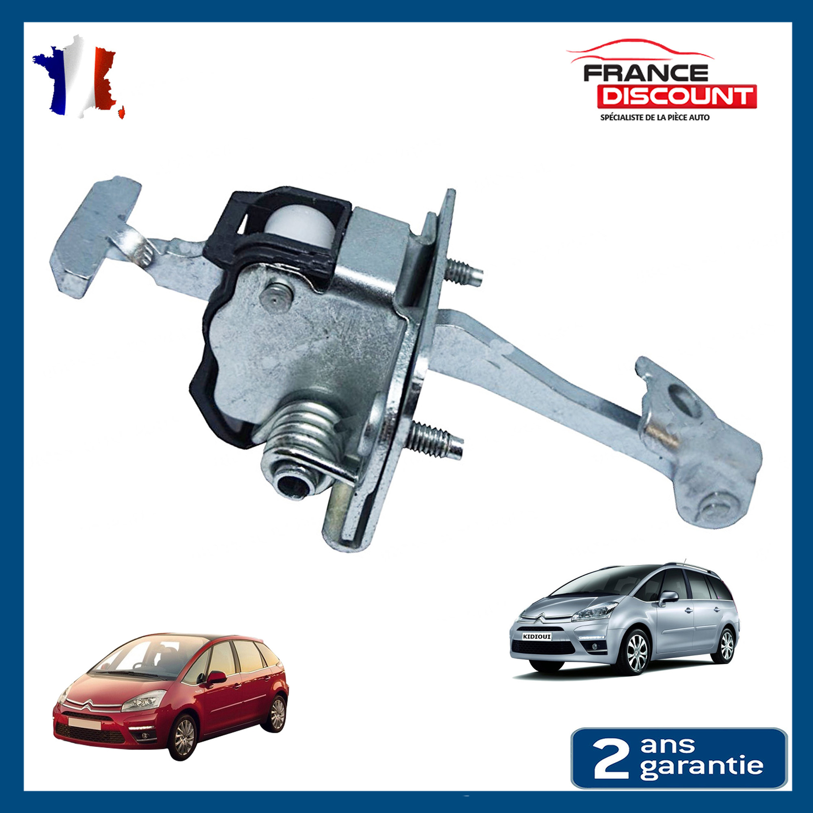 Arrêt de porte C4 Picasso 9181.K3 pour réparer une portière qui grince et tombe