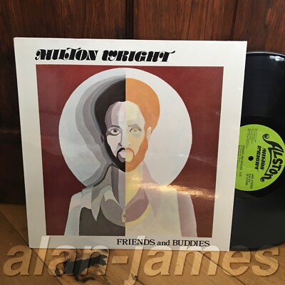 Milton Wright FRIENDS & BUDDIES 1975/2000 Reissue US Vinyl LP