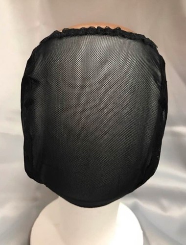 QFITT HACER SU PROPIA PELUCA ELÁSTICA MSH 4"X4" ENCAJE TP PELUCA CAP # 5063 NEGRO - Imagen 6 de 6