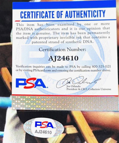 WWE JESSE THE BODY VENTURA HAND SIGNED AUTOGRAPHED 8X10 PHOTO WITH PSA COA 11 - Picture 2 of 2