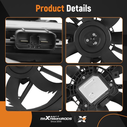 Conjunto de ventilador de refrigeración del radiador para Toyota Avalon/Camry 2018-2022 1636331490 - Imagen 9 de 12