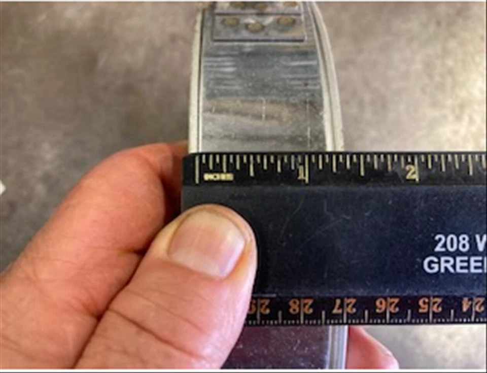 CALENTADOR, BANDA CALOR RÁPIDO 600W 240V EH LX BPX10213 COMO SE MUESTRA 6 1/4" ID, 1 3/8" ESPESOR Foto 4 de 4