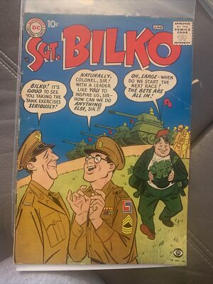 Sgt Bilko #1 VG- Oksner Ernie Bilko (Phil Silvers) Pvt Doberman Col. John T Hall