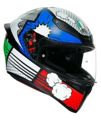 Casque Intégral AGV K1 K-1 Multi Bang Matt Italie Taille MS - Photo 1/4