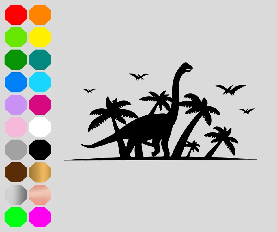 Dino dinosauro isola sauro volante immagine da stirare tessuti scuri/chiari flex stirare