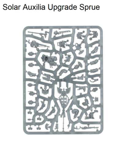 Solar Auxilia Battle Group - Command Squad Upgrade Sprue - NOS #B - Picture 1 of 1