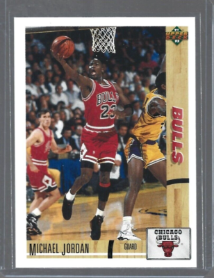 Michael Jordan-Chicago Bulls-1991-92 Upper Deck Basketball
