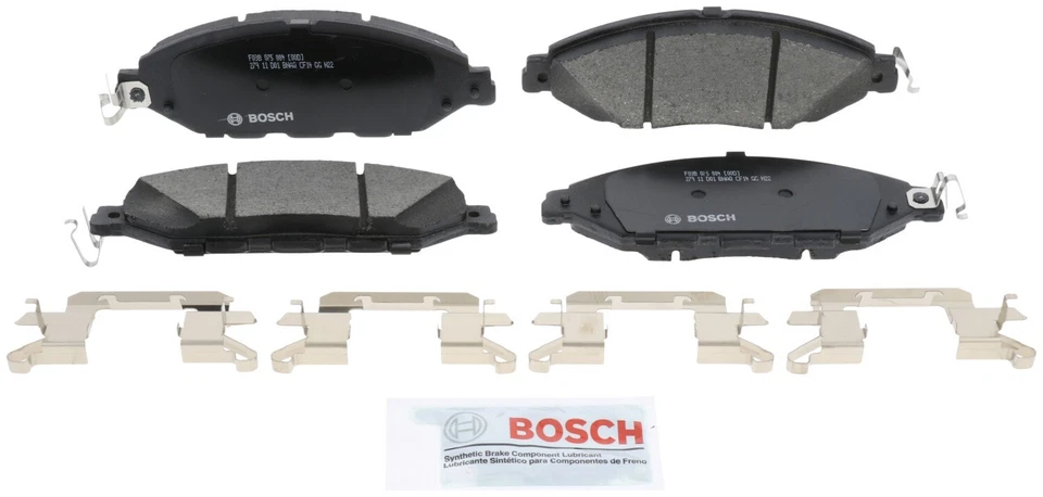 Pastilhas de freio dianteiras Bosch QuietCast cerâmica para 2013 INFINITI JX35 - Imagem 3 de 4