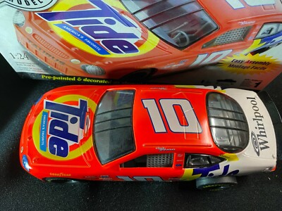 Testors Burago Nascar #10 Tide 1:24 Scale Die Cast Metal Model Car