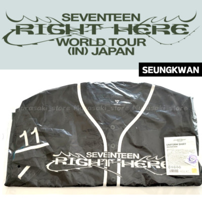 SEVENTEEN RIGHT HERE ユニフォーム SEUNGKWAN SEVENTEEN SEUNGKWAN WORLD TOUR RIGHT HERE IN JAPAN OFFICIAL