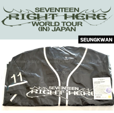 SEVENTEEN RIGHT HERE ユニフォーム SEUNGKWAN SEVENTEEN SEUNGKWAN WORLD TOUR RIGHT HERE IN JAPAN OFFICIAL