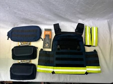 Velocity Systems EMS Plate Carrier CBN3 Cummerbund L/XL High Vis Package HSGI
