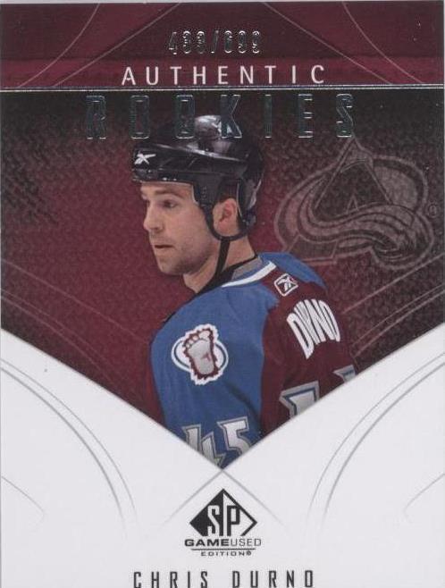 2009-10 SP Game Used Edition - Chris Durno #176 - 1 of 1