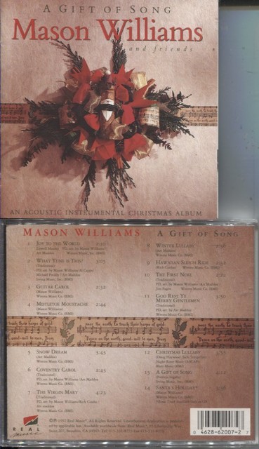 MASON WILLIAMS & FRIENDS - A Gift of Song (CD 1992) NEW