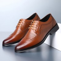 Mens Formal Shoes Smart Wedding Lace Up Brogue Work Office Oxford Shoes Size