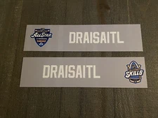 Leon Draisaitl Locker Room Nameplates 2020 NHL All-Star Game & Skills Oilers