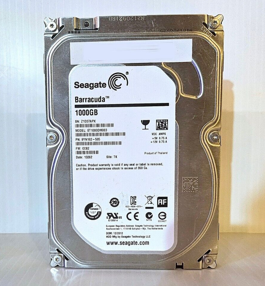 Sata Seagate Desktop Hdd 1000gb Seagate Barracuda ST1000DM003 1TB