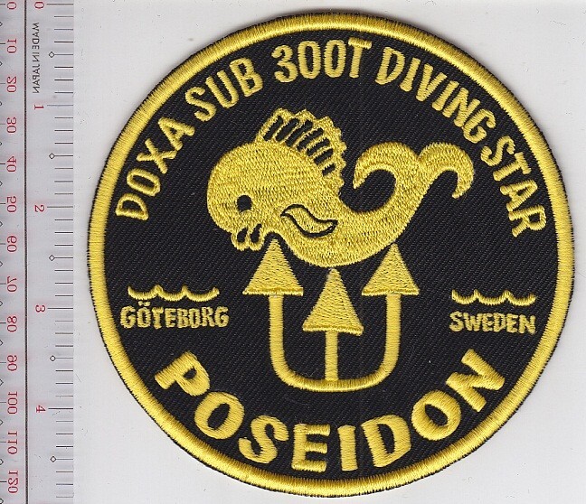 SCUBA Sweden Poseidon Doxa Sub 300t Divingstar Watch Goteborg NO