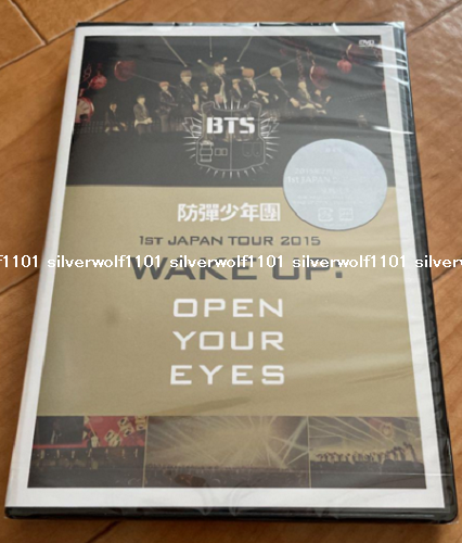 New BTS 1st JAPAN TOUR 2015 WAKE UP OPEN YOUR EYES 2 DVD