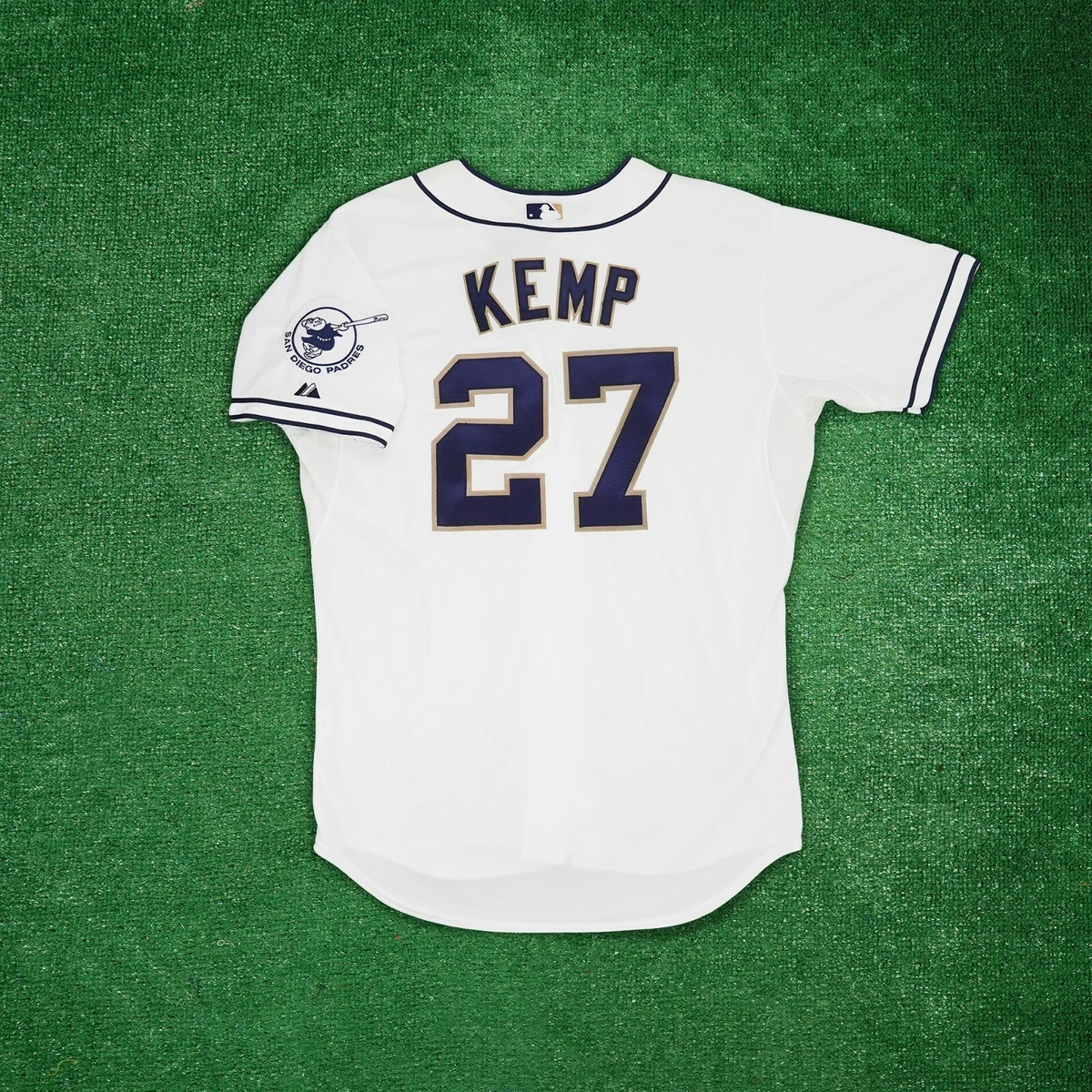 Matt Kemp San Diego Padres Authentic On-Field Home White Men's Cool Base  Jersey