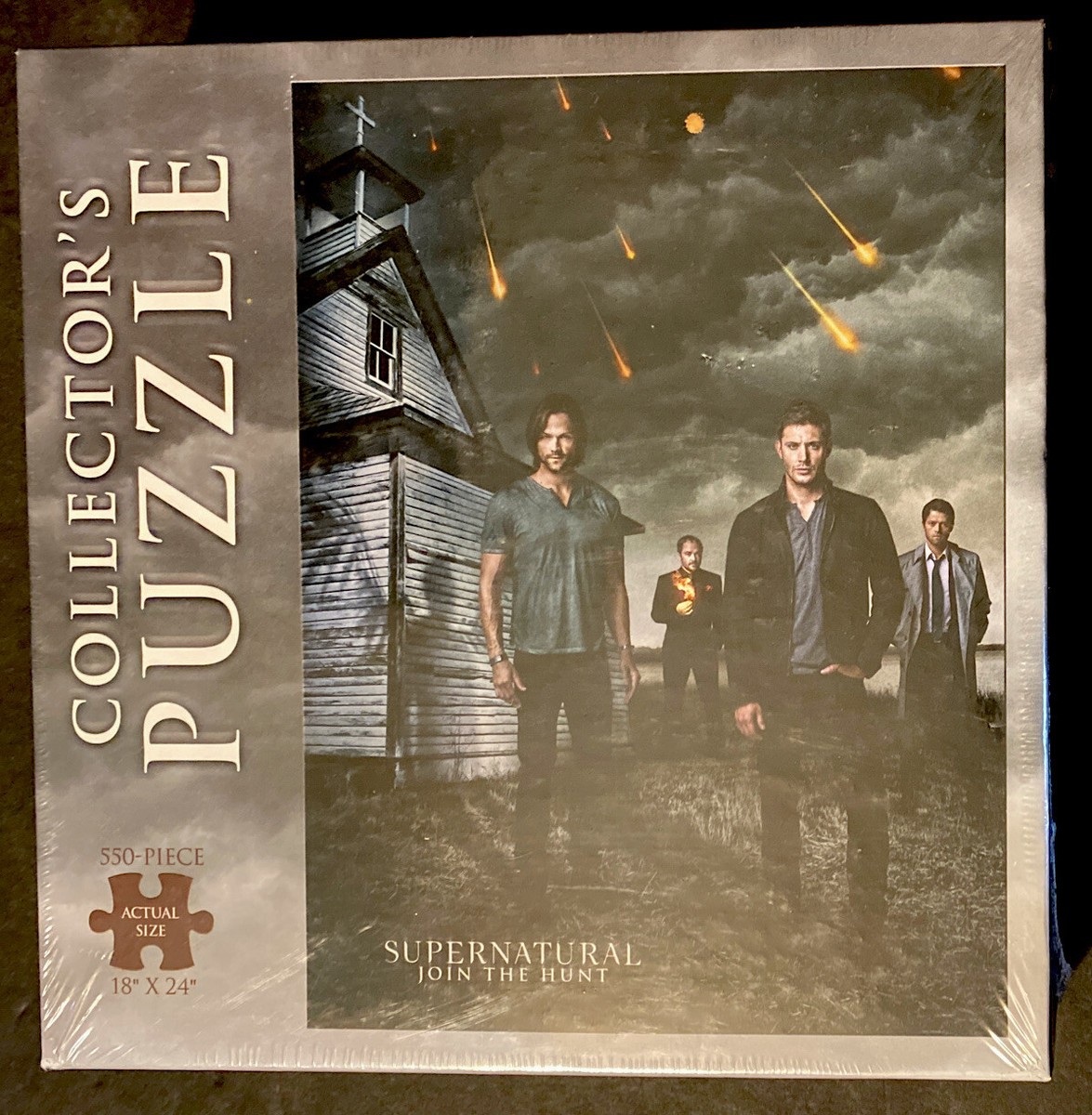 SUPERNATURAL TV SHOW 550 PIECE COLLECTOR'S PUZZLE VERY RARE