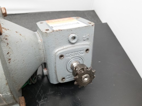 Baldor KM3454 Electric Motor 1/4 Hp 1725 Rpm 230/460. Boston Gear F71015PSB5J6 - Picture 6 of 7