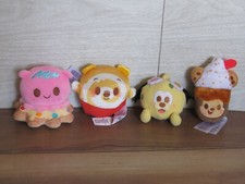 4 Disney Munchlings Pluto Ramen Nemo Pearl Mochi Pooh Cake Mickey Mouse Mini 4"