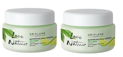 oriflame tea tree face lotion